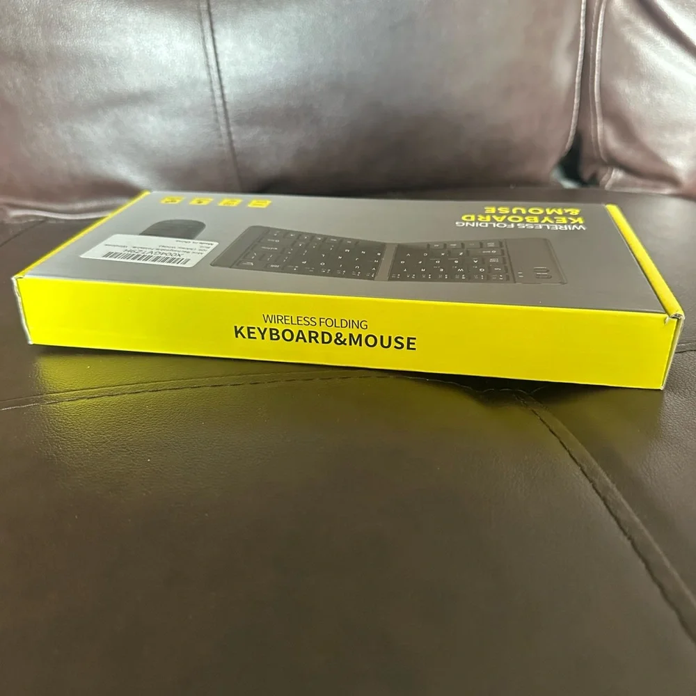 Wireless Folding Keyboard & Mouse Set